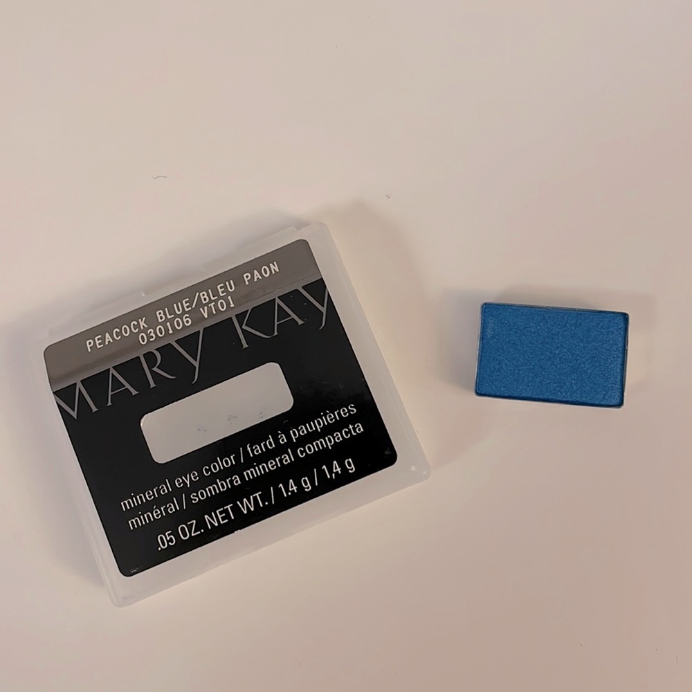 Mary Kay mineral eye color-peacock blue